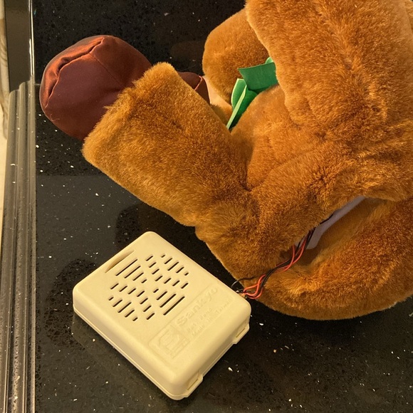 Musical Animated Reindeer Light Up Christmas Rudolph Stuffed Plush Vintage - Picture 10 of 11